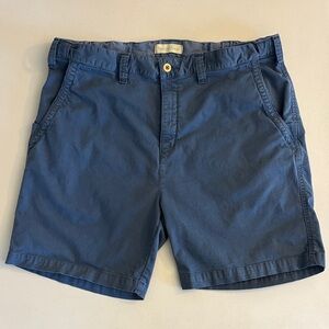 Men's Territory Ahead Casual Navy Cotton Shorts